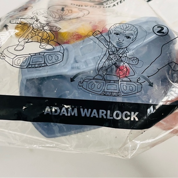 mcdonalds marvel studios guardians of the galaxy adam warlock in bag and loose - Picture 3 of 3